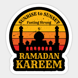 RAMADAN KAREEM , Cool Design to celebrate the Fasting Month of RAMADAN ! Sticker